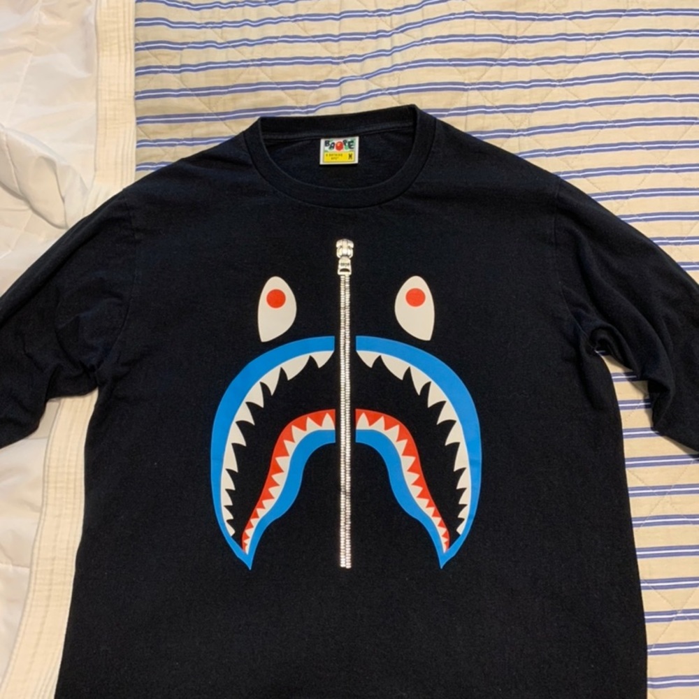 long sleeve bape